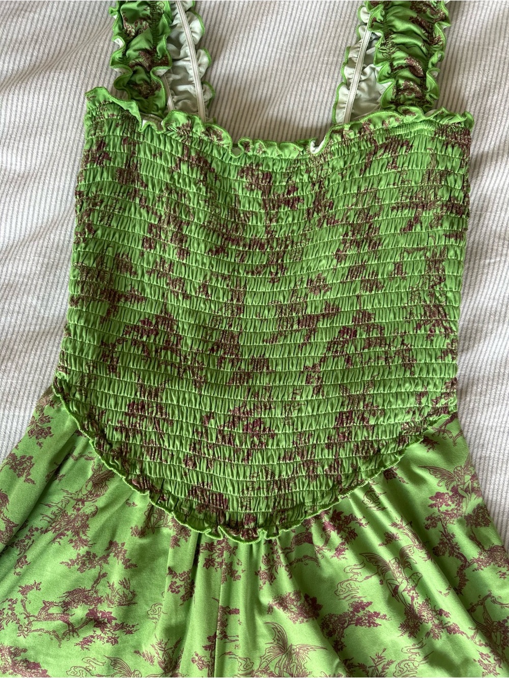 Urban Outfitters UO Tova Smocked Romper / Playsuit - Picture 6 of 10